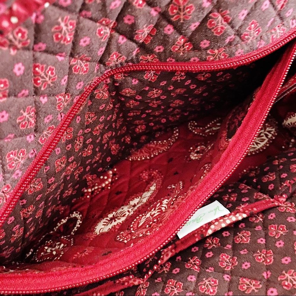❤️ Vera Bradley Retired Red Mesa Paisley Bag - Picture 6 of 9
